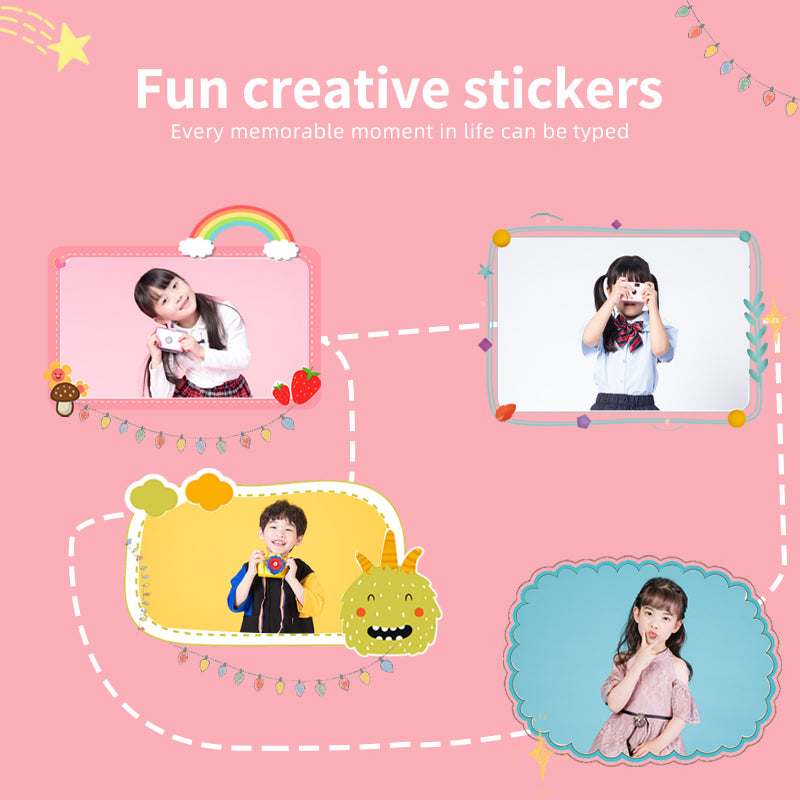 X106 Children Instant Print Camera 2.4-Inch Photo Printer with 32G Memory Card+Card Reader X106 Children Instant Print Camera 2.4-Inch Photo Printer with 32G Memory Card+Card Reader